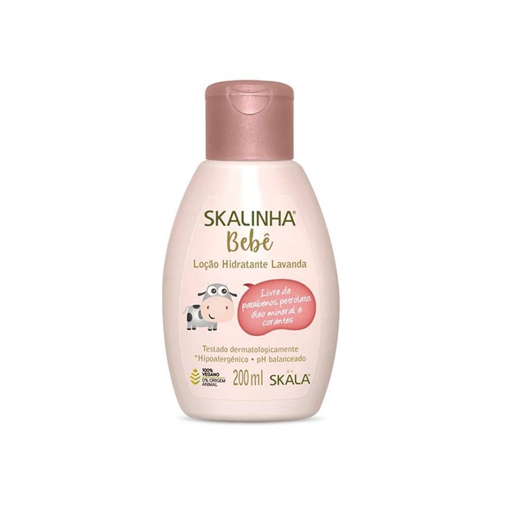 SKALA - Linha Bebe - Locao Hidratante Lavanda 200 Ml - (Baby Collection - Lavender Moisturizing Lotion 6.76 Fl Oz)