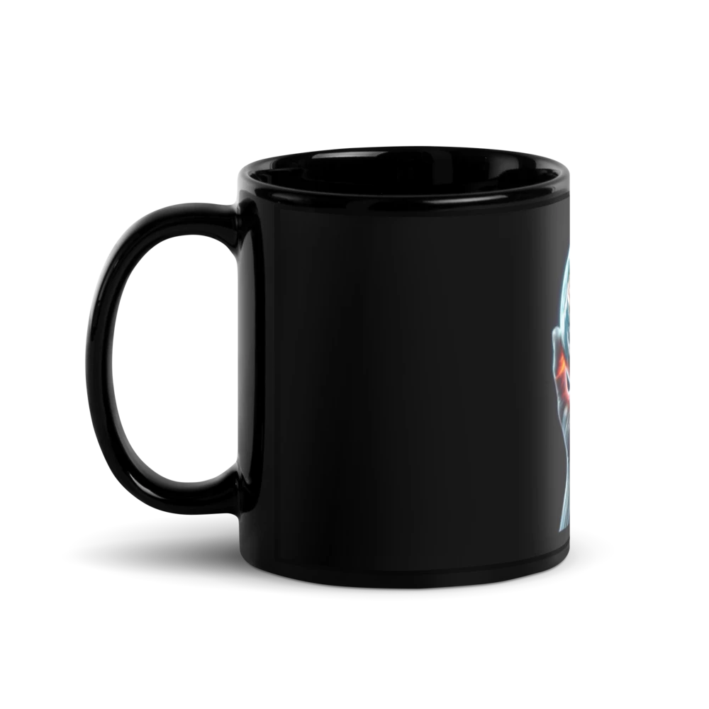 Black Glossy Mug