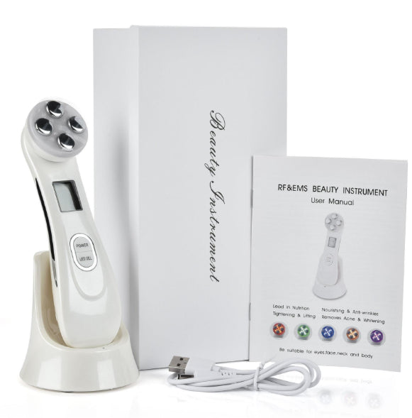 Dispositivo de Belleza Facial con Microcorriente EMS - Rejuvenecimiento Profesional