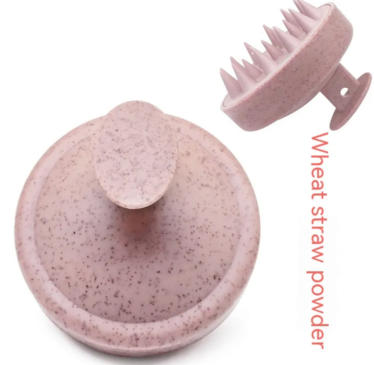 Cepillo de Shampoo con Masaje de Cuero Cabelludo - Cabello Saludable y Relajante