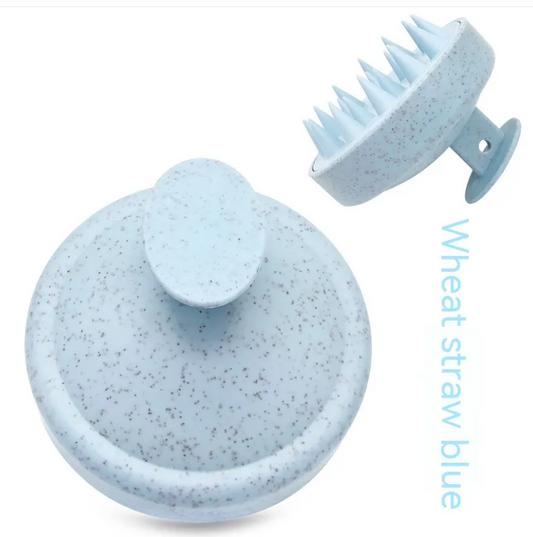 Cepillo de Shampoo con Masaje de Cuero Cabelludo - Cabello Saludable y Relajante