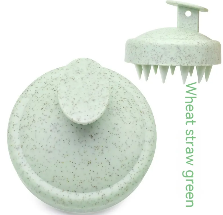 Cepillo de Shampoo con Masaje de Cuero Cabelludo - Cabello Saludable y Relajante