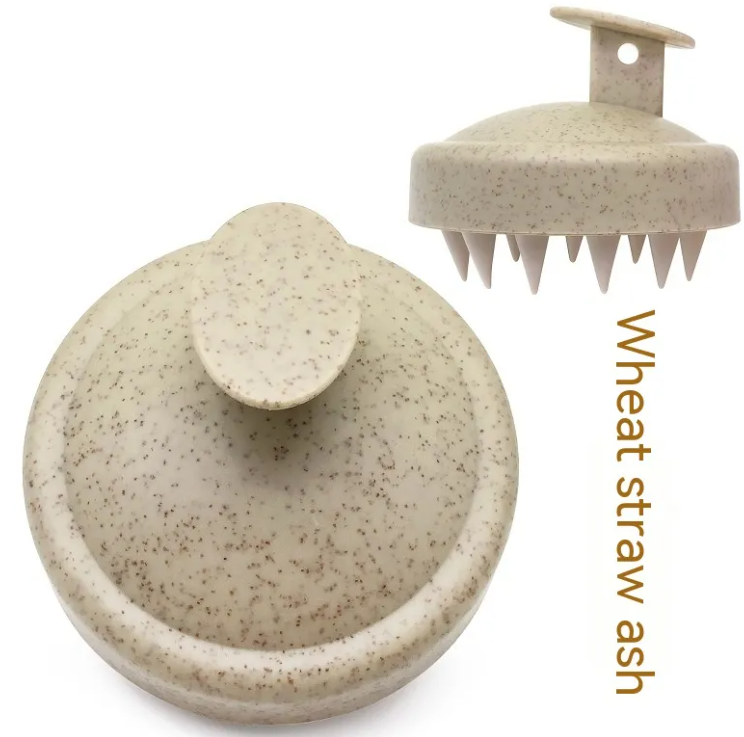 Cepillo de Shampoo con Masaje de Cuero Cabelludo - Cabello Saludable y Relajante