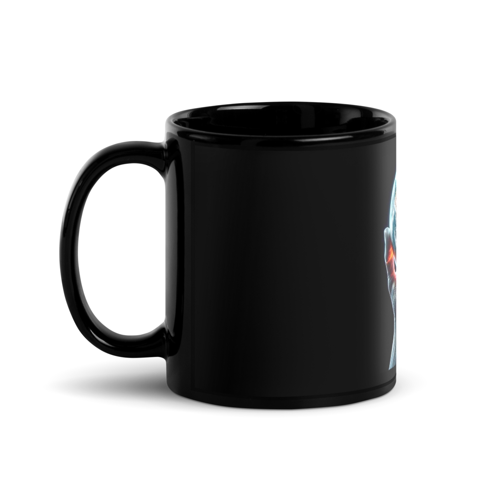 Black Glossy Mug